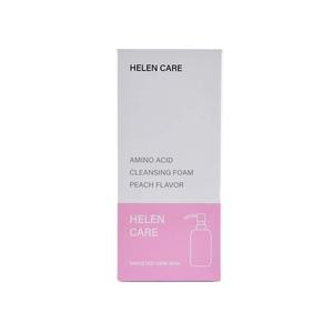 Espuma Limpiadora de Aminoácidos HELEN CARE con Aroma a Melocotón, Caja de Cartón Autoerigible Rectangular, Reciclable, Impresión a Cuatro Colores - Product Image 6