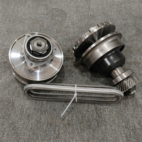 Set Pulley Transmisi CVT180 ST11 Original dengan Rantai untuk Roewe I5 I6 PLUS RX3 PRO MG MG5 Generasi ke-2 New ZS