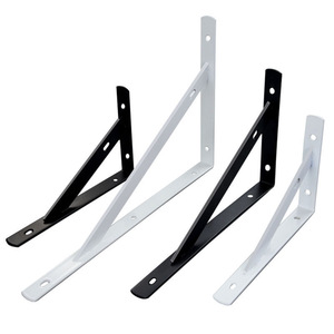 <b>Wall</b> Mounted <b>Shelf</b> Support Bracket Iron Triangle Right Angle Bracket For <b>Wall</b> <b>Storage</b> Load Bearing - Product Image 2