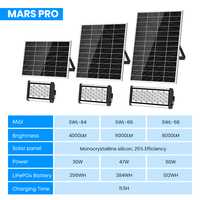 Projecteur solaire extérieur SRESKY avec télécommande, minuterie, panneau monocristallin 40W 60W 80W, indice de protection IK08, LED de qualité commerciale
