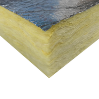Isolation thermique australienne pour bâtiments métalliques, laine de verre en rouleau R1.5 75mm, norme AS/NZS 4859.1, avec feuille d'aluminium