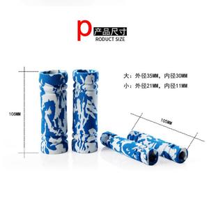 Fundas universales de espuma de camuflaje para manillar, 22,2mm, para motocicleta, Scooter, bicicleta eléctrica, agarre de esponja antideslizante - Product Image 3