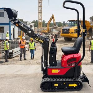 Mini-excavatrice Antspower 2026 CX006 personnalisée, livraison rapide, 600 kg, essence, moteur Loncin, hydraulique, pour jardin, micro-excavatrice haute performance, vente chaude - Product Image 1