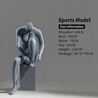 Maniquí Deportivo para Correr, Maniquíes de Exhibición de Ropa Masculina y Femenina de Cuerpo Completo al por Mayor, Muñecos en Venta