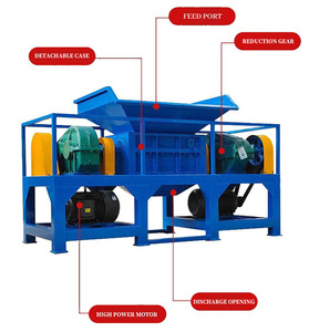 Broyeur métallique à double arbre, broyeur <span class=keywords><strong>de</strong></span> déchets robuste à double rotor pour le <span class=keywords><strong>recyclage</strong></span> <span class=keywords><strong>de</strong></span> <span class=keywords><strong>l</strong></span>'<span class=keywords><strong>acier</strong></span> <span class=keywords><strong>et</strong></span> <span class=keywords><strong>du</strong></span> <span class=keywords><strong>fer</strong></span> - Product Image 3