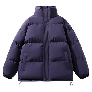 YZ メンズ新作厚手スタンドカラージャケット冬用暖かいジャケット綿入り - Product Image 5