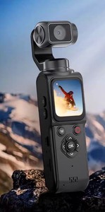 Caméra intelligente 4K avec stabilisateur 64MP 330 °   Suivi automatique 1.72, écran tactile, suivi facial et déclencheur de sourire, prise en charge de la carte TF, appareil photo numérique - Product Image 4