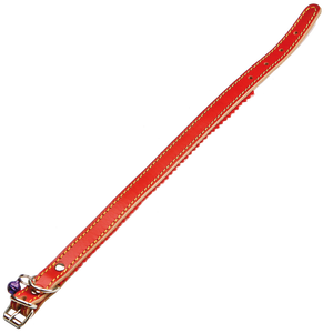 Collar de Lujo para Mascotas de 12x330 mm con Campana, Collar de Nailon y Poliéster Estampado, Correa Personalizada con Luces Personalizadas para Perros y Gatos - Product Image 1