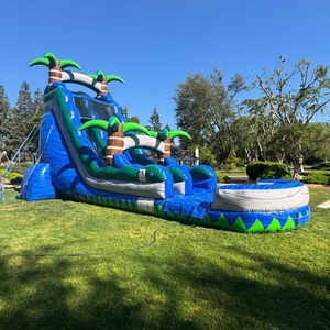 Château <span class=keywords><strong>gonflable</strong></span> géant commercial en PVC pour enfants, avec <span class=keywords><strong>toboggan</strong></span> aquatique et <span class=keywords><strong>piscine</strong></span> – Vente chaude - Product Image 6
