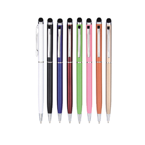 Custom Logo SOFITEL Hotel Promotion Ballpoint <b>Pen</b> Slim Metal <b>Stylus</b> <b>Pen</b> with Touch Screen - Product Image 1
