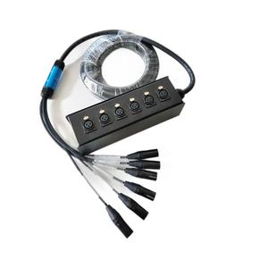 <span class=keywords><strong>Cable</strong></span> de audio DMX de 6 canales ABCCABLS, tipo serpiente de PVC, <span class=keywords><strong>caja</strong></span> de conexiones <span class=keywords><strong>para</strong></span> escenario, conectores macho y hembra, mezclador, micrófono - Product Image 5