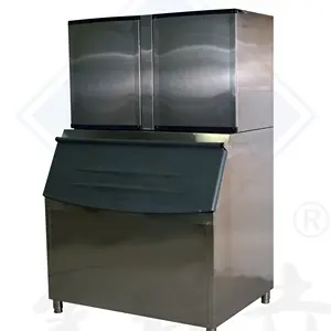 commercial ice machine maker cube 1000kg/hours ice making machine industrial cube maker