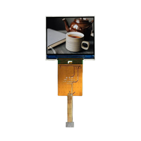 LCD IPS TFT 2.0 Inci 480x360 16.7Juta Warna 600cd/m 2 Jalur Antarmuka MIPI Driver ST7701SN