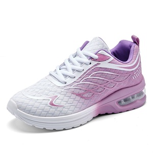 Fashionable Women's Breathable White Sneakers Summer Running <strong>Sports</strong> Cushion Walking <strong>Shoes</strong> for <strong>Ladies</strong> - Product Image 3