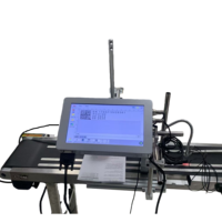 Impresora de inyección de tinta TIJ de 25.4 mm, máquina de codificación con tinta ecosolvente, detección de códigos de barras DataMatrix UDI GS1, marcado de códigos variables, tarjetas, flexibles y huevos.