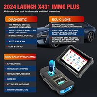 LAUNCH X431 IMMO Plus Herramientas de Diagnóstico, Programador Antirrobo de 3 Llaves, Programación a Juego, Escáner OBD de Coche, Pk, 1 V, Elite, 1 Unidad