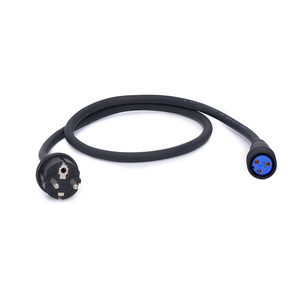 Low Loss <strong>Copper</strong> Solid Conductor PVC Single Electrical <strong>Wires</strong> 100m Power Male Female European Style Direct Insertion Adapter Cable - Product Image 4