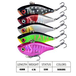 4.7g VIB Leurre Ultra Léger Cuillère En Métal pour Long Cast Truite Redeye Basse Tremblant Vibration Appât - Product Image 2