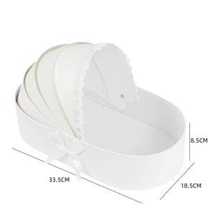 Caja de cartón creativa DIY hecha a mano para arreglos florales, frutas, regalos y acompañamiento de huevos lunares - Product Image 6