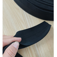 Accessoires vestimentaires : Cordon de serrage blanc/noir de 4,5 cm, bande élastique en Y à extrémité ouverte pour pantalons
