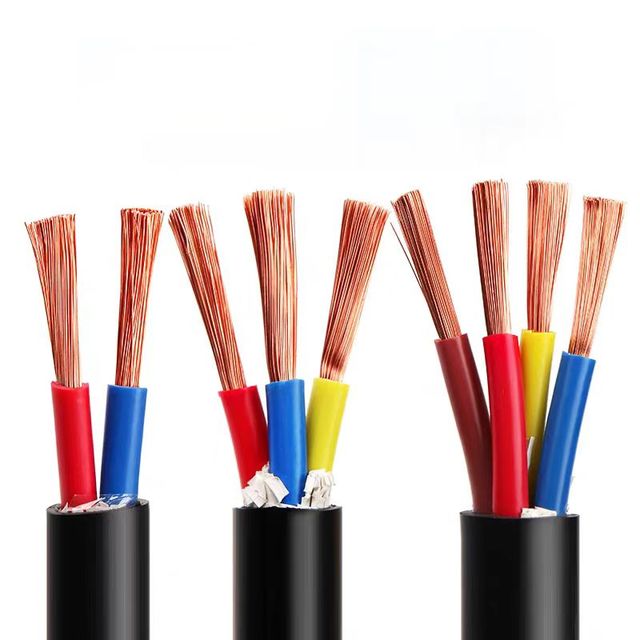 Multicore 2/3/4/5/6 Core Shielded Tinned/Pure Copper Rvvp Signal Control Cable Power Cables