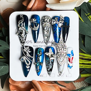 Accessoires d'art des <span class=keywords><strong>ongles</strong></span> de haute qualité produits pour les <span class=keywords><strong>ongles</strong></span> acrylique fait à la main fausse presse sur les <span class=keywords><strong>ongles</strong></span> avec marque privée - Product Image 5