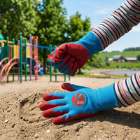 Gants de protection pour enfants utilisés dans les aires de jeux extérieures, dans les vergers à fruits à cueillir soi-même et dans les vergers de pommes