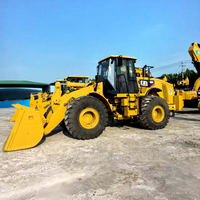 Caricatore a Ruote Caterpillar 966H Originale da 6 Tonnellate, 4,2 Metri Cubi, Modello 2023 Usato, con Motore e Pompa Idraulica per Aziende Agricole - Prezzo Scontato
