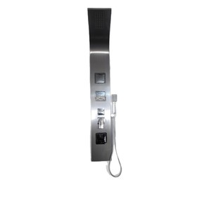 Stainless Steel Shower Set 304 Thermostatic Wall <b>Mounted</b> Rain Shower Head Square Adjustable Temperature - Product Image 5