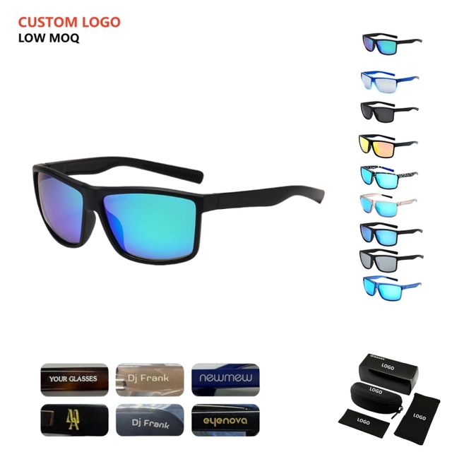 2026 Trend Custom Brand Designer Outdoor Cycling Sports Fishing Spring Hinge Polarized Unisex Men's Sunglasses