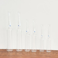 Ampoule en verre borosilicate neutre transparente ou ambrée vide pour injection pharmaceutique, 1 ml, 2 ml, 3 ml, 5 ml, 10 ml, 20 ml, pour usage médical