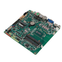 Placa Mini ITX con procesador Intel Core I3 I5 Dual LAN 6 puertos COM SATA MSATA expansión 170mm * 170mm placa base Industrial