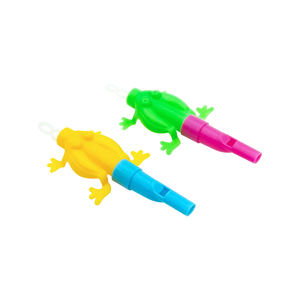 นกหวีดกบของเล่นสำหรับเด็กรูปกบพลาสติกเปลี่ยนเสียงได้ - Product Image 5