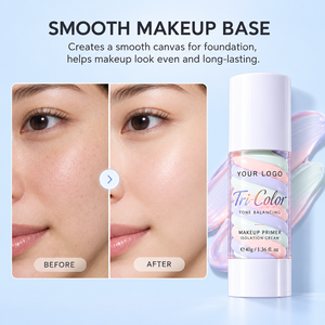 OEM ODM Crème de base lissante pour le visage, texture légère, isolante, atténue les rougeurs, unifie le teint et masque les imperfections - Product Image 2
