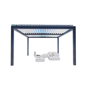 Pérgola Retráctil de Aluminio con Revestimiento en Polvo Impermeable, Ecológica, con Garantía de 7 Años, para Jardín, Patio o Terraza - Product Image 1
