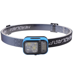 Lampe frontale LED Qimai 2000Mh rechargeable avec affichage numérique réglable pour la course à pied et l'éclairage extérieur - Product Image 1