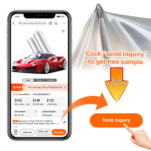 ฟิล์มป้องกันสีแบบมีกาวในตัวฟิล์มใส xptpu TPU PPF เปรียบเทียบคุณภาพฟิล์ม <span class=keywords><strong>vkool</strong></span> - Product Image 3