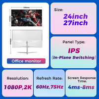 Rebekah, fábrica al por mayor, monitor curvo de 34 pulgadas, sin bordes, profesional, UWQHD, monitores para juegos, monitores Lcd para escritorio