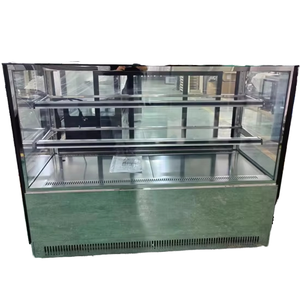 Buen <span class=keywords><strong>precio</strong></span>, dos puertas correderas, escaparate de <span class=keywords><strong>pasteles</strong></span>, congelador de exhibición de <span class=keywords><strong>pasteles</strong></span> de 459L - Product Image 4