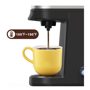 Cafetière à service unique pour tasses K Capsule à <span class=keywords><strong>dosette</strong></span> Thé au café moulu, mini machine à café compacte pour bureau <span class=keywords><strong>et</strong></span> maison, capacité de 5 à 12 onces - Product Image 2