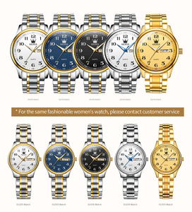 5567 Styles très demandés, montre homme OEM, design personnalisé, montre de luxe, Reloj, calendrier, classique, lumineuse, montres à quartz pour homme - Product Image 6