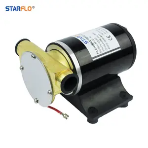 STARFLO 30LPM 12V DC listrik self-priming mesin pendingin transfer laut harga pompa impeler air fleksibel