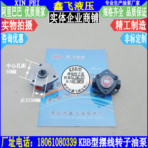 Pompe à rotor cycloïdal Ningjiang KBB, taille de lot 4,5 ml/R, pompe à huile à denture hélicoïdale avec pompes hydrauliques YG3612 - Product Image 3