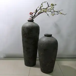 Напольная ваза, креативные большие вазы для цветов в китайском стиле, для гостиной, украшение для дома
