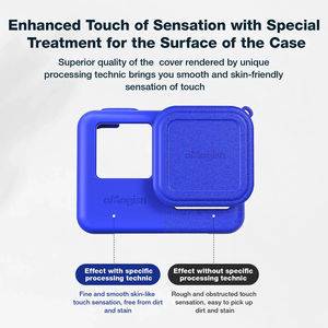 Kit de protection d'appareil photo en silicone AMagisn, étui de protection d'appareil photo, cache-objectif, 2 sangles compatibles avec <span class=keywords><strong>Insta</strong></span> 360 Ace Ace Pro - Product Image 6