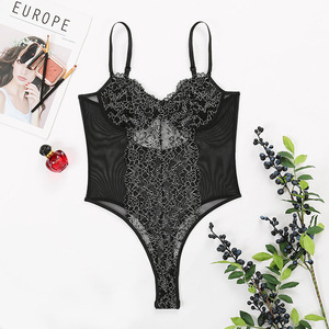 Hot Embroidery Ladies <strong>Anime</strong> <strong>Lingerie</strong> Bodysuit Sexy Stripper Outfits <strong>Lingerie</strong> - Product Image 6
