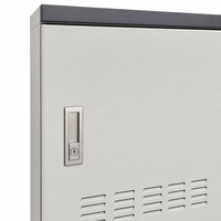 Boîtier de distribution extérieur basse tension IP55 résistant aux intempéries LXD-007 avec serrure intelligente et prises de taille personnalisable pour le contrôle de l'éclairage public