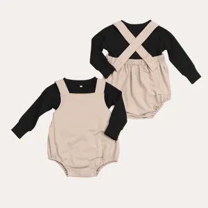 Combinaison bébé confortable sans manches pour nouveau-nés vêtements bébé pour filles et garçons combinaison pour ensemble global bulle bambou