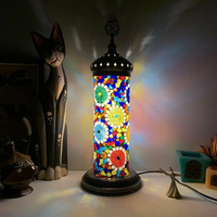 Mosaicos de Vidrio Teñido DIY - Lámparas Turcas Hechas a Mano, Duraderas, Impermeables, Ecológicas, Decoración para el Hogar, Iluminación