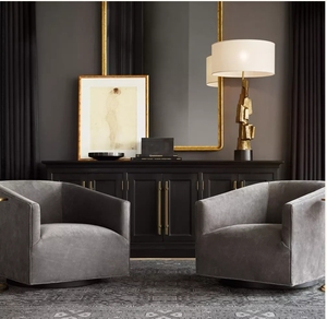 Ensemble de salle à manger Offre Spéciale Hôtel Banquet Salle à manger Intérieur des années 1950 Abri Italien Bras <span class=keywords><strong>Chaise</strong></span> en cuir-Base en chêne - Product Image 5